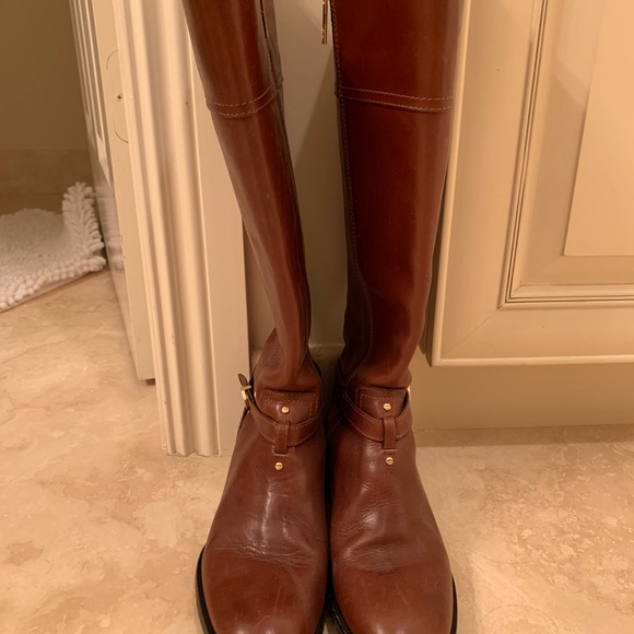 Tory Burch leather boots - Picture 6 of 8